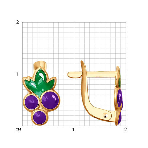 Серьги детские 027781