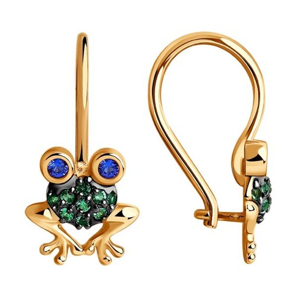 Серьги детские 51-120-00752-1