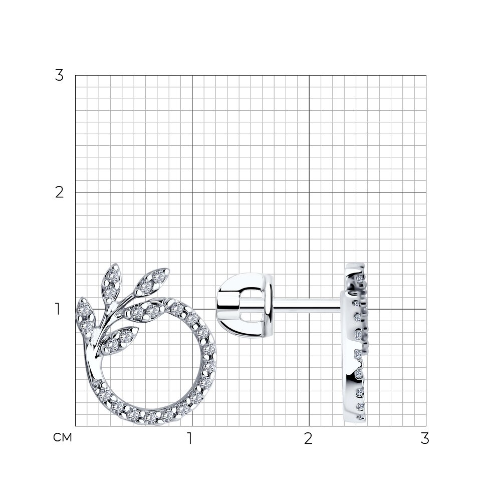 Серьги пусеты 94026690