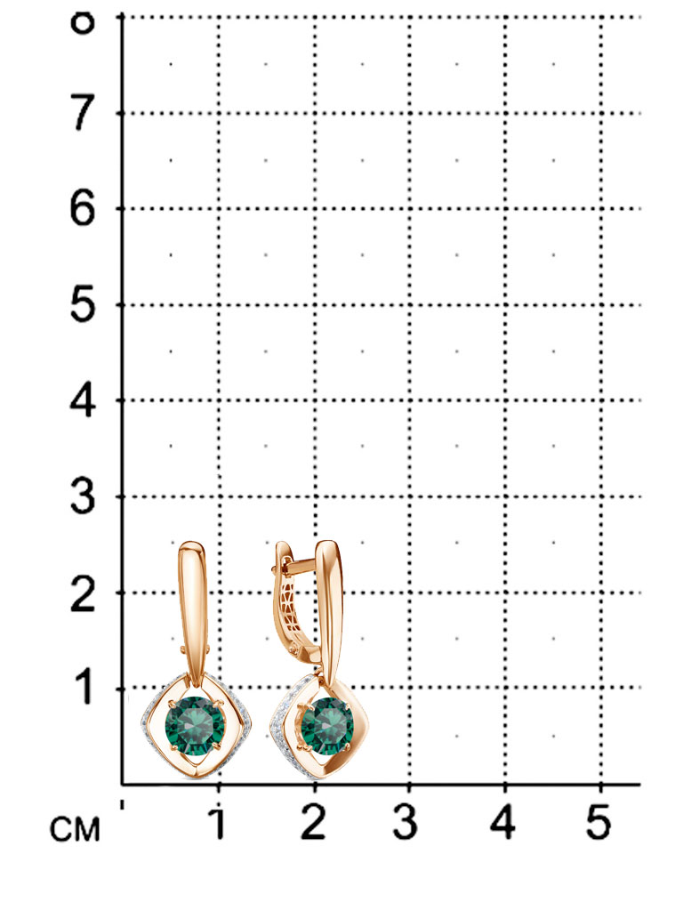 Серьги 10-20225_turs-204