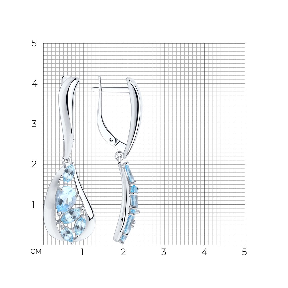 Серьги 92022334