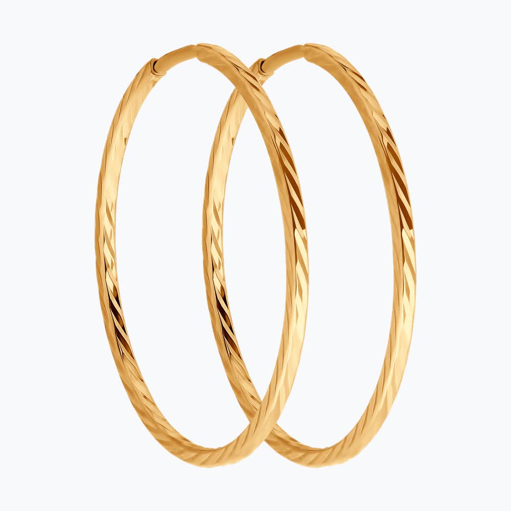 Серьги 140067 d 25мм