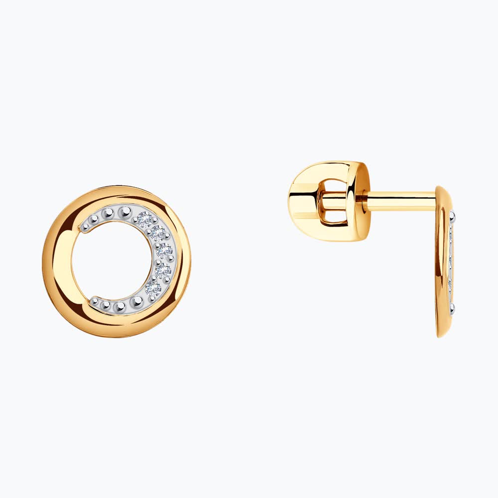 Серьги пусеты 51-122-01604-1