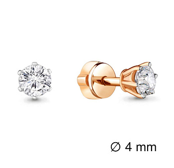 Серьги пусеты 420111.1