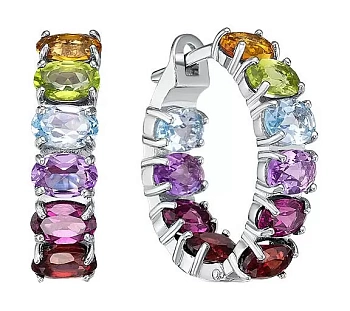 Серьги С1187/Ag-607/в3