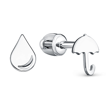 Серьги пусеты с050847