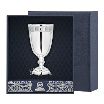 Рюмка 1044РМ00801_к № 1 с рисунком &quot;Квадрат&quot; + футляр